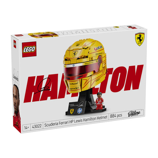 LEGO Scuderia Ferrari HP Lewis Hamilton Helmet, 43022