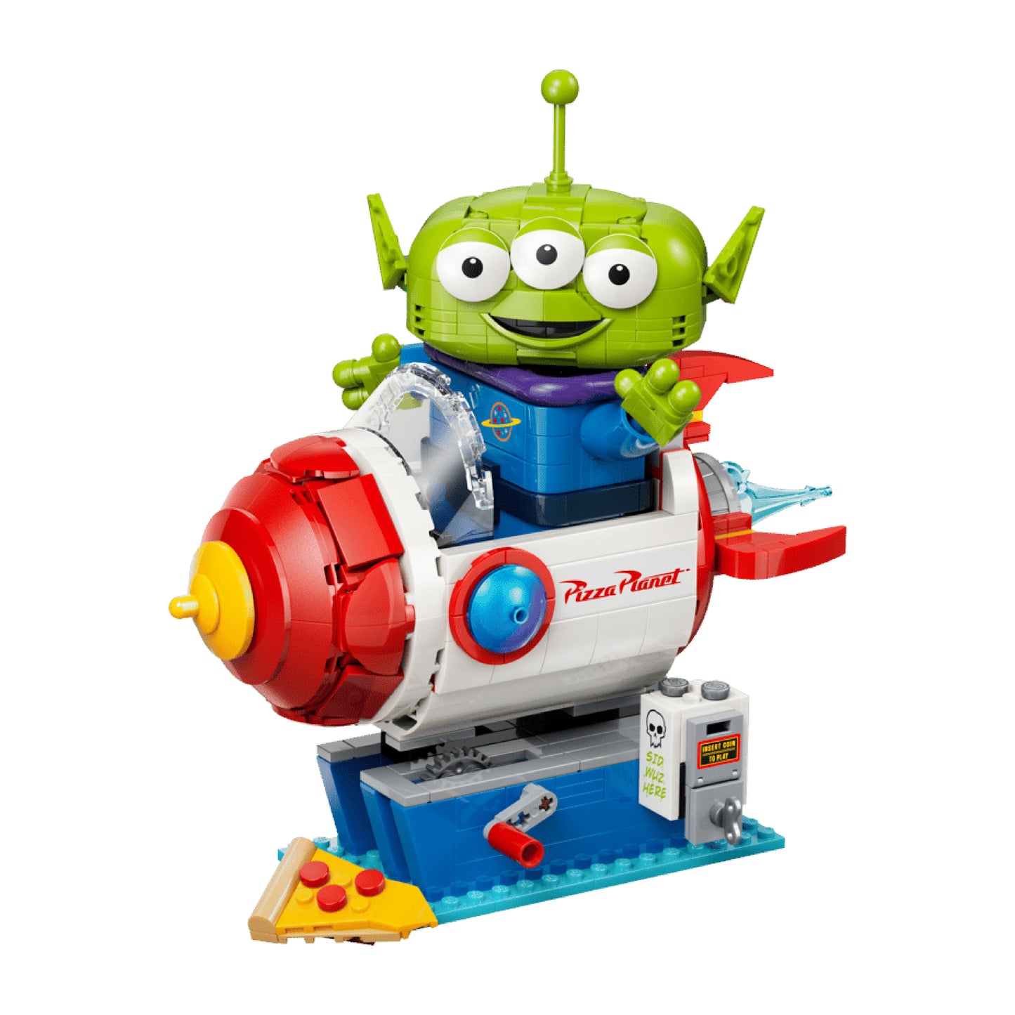 LEGO Alien with Pizza Planet Rocket Ride, 43307