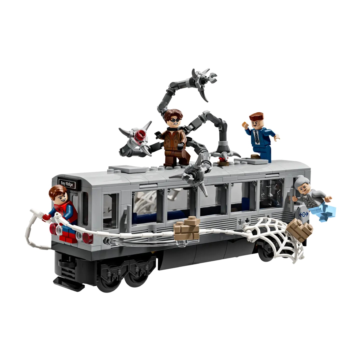 LEGO Spider-Man vs. Doc Ock Subway Train Scene, 76321
