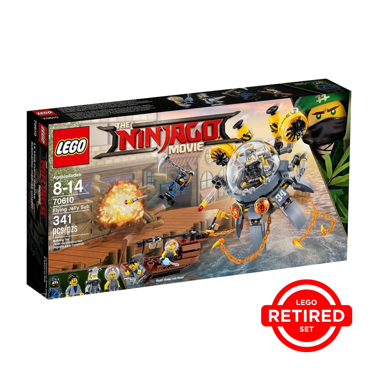 LEGO Flying Jelly Sub, 70610 [RETIRED]