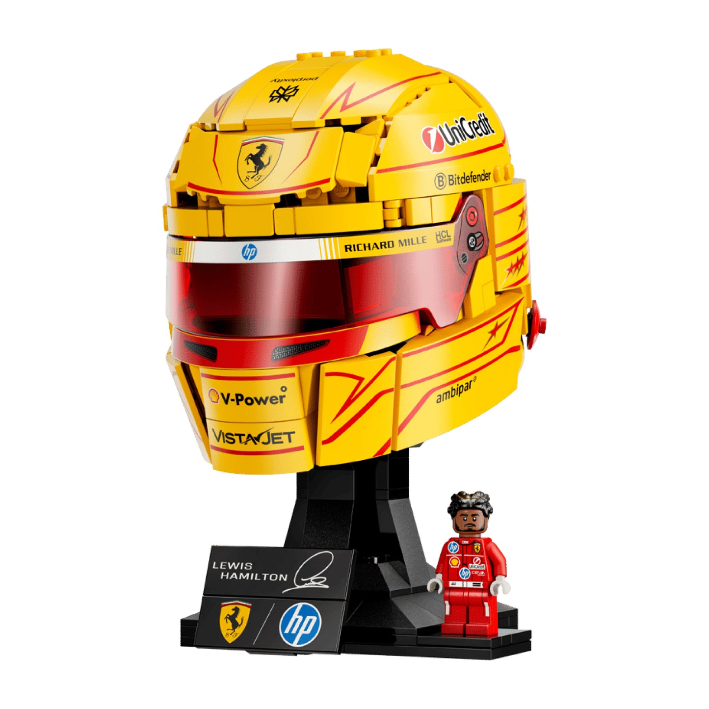 LEGO Scuderia Ferrari HP Lewis Hamilton Helmet, 43022