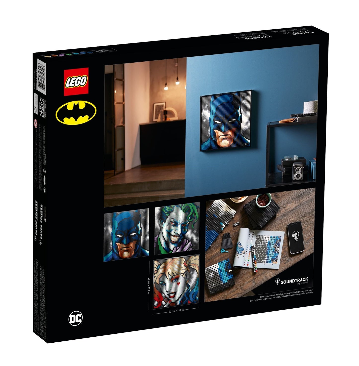 LEGO Jim Lee Batman Art Collection, 31205 [RETIRED] [OPEN BOX]
