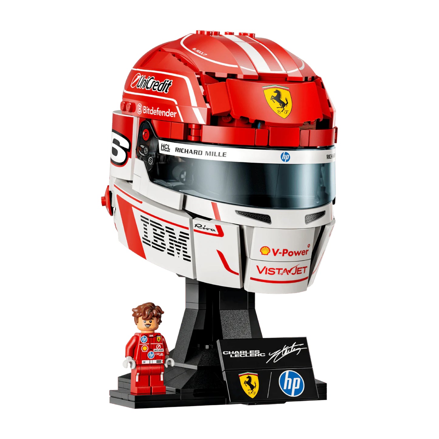 LEGO Scuderia Ferrari HP Charles Leclerc Helmet, 43014