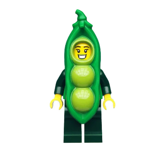 LEGO Series 20, Peapod Costume Girl, COL360