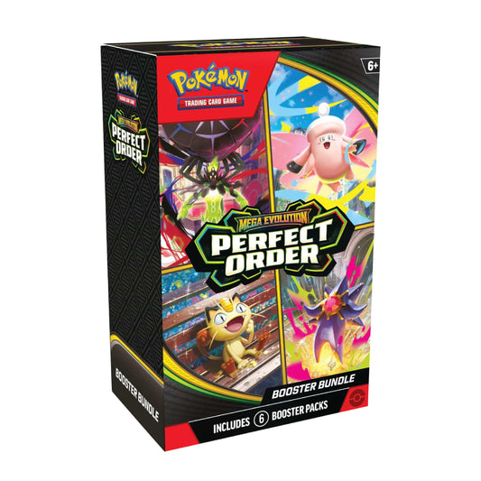 Pokemon Mega Evolution, Perfect Order Booster Bundle [English]