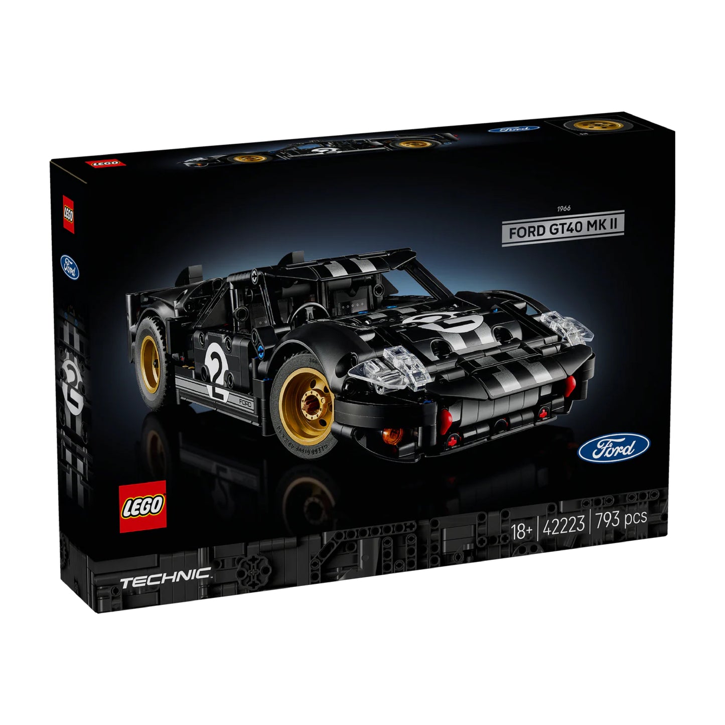 LEGO 1966 Ford GT40 MKII, 42223