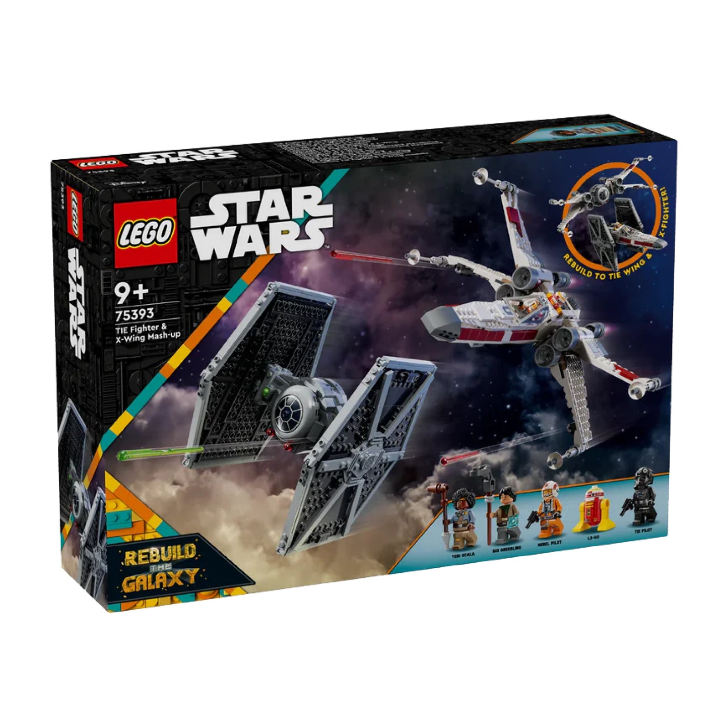 LEGO Tie Fighter & X-Wing Mashup, 75393