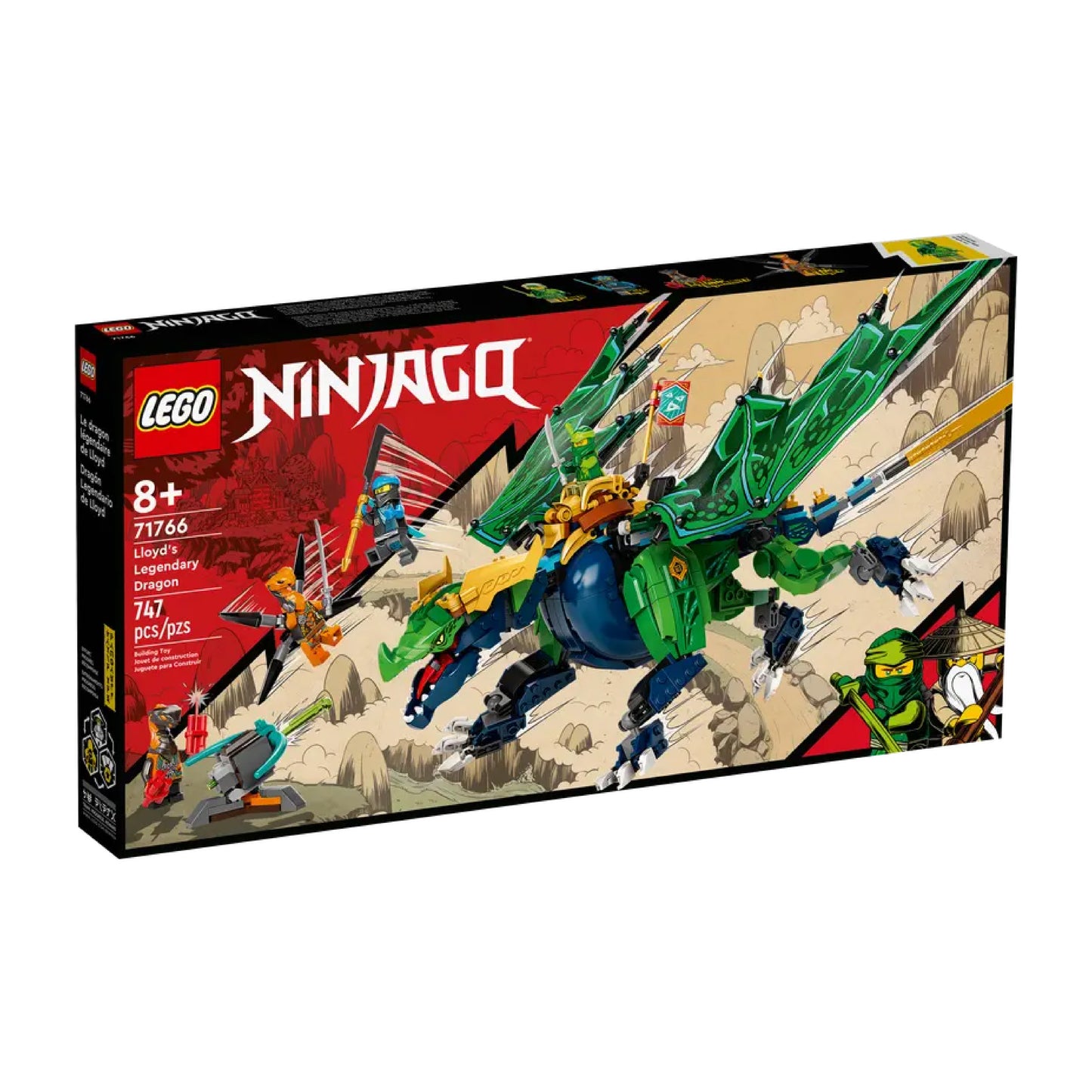 LEGO Ninjago Lloyd's Legendary Dragon, 71766 [Retired]