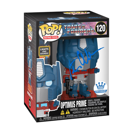 Autographed Optimus Prime - Funko POP! 120