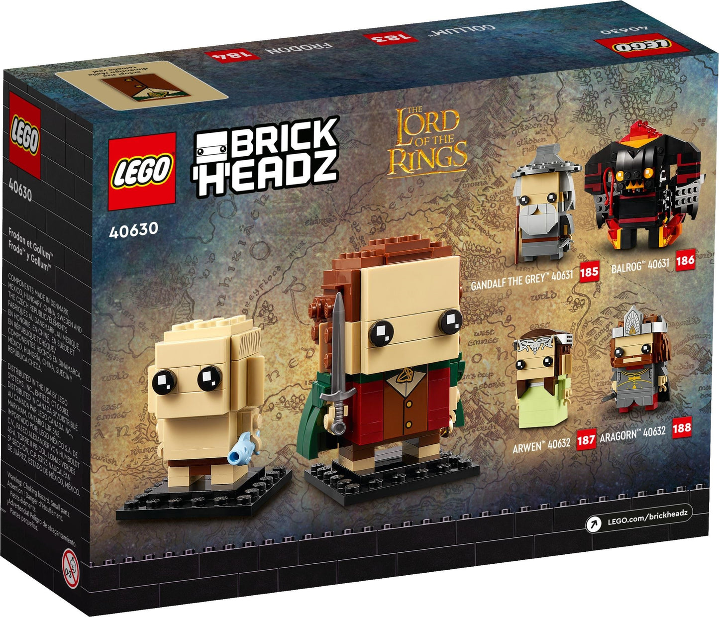 LEGO Brickheadz Frodo & Gollum