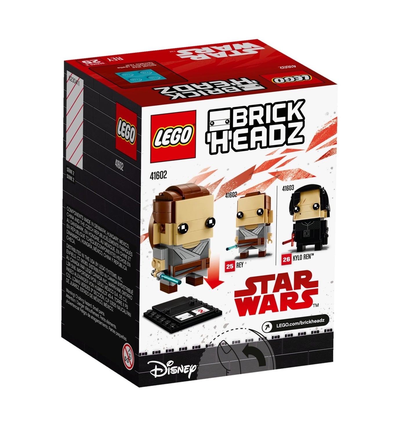 LEGO BrickHeadz, Rey, 41602