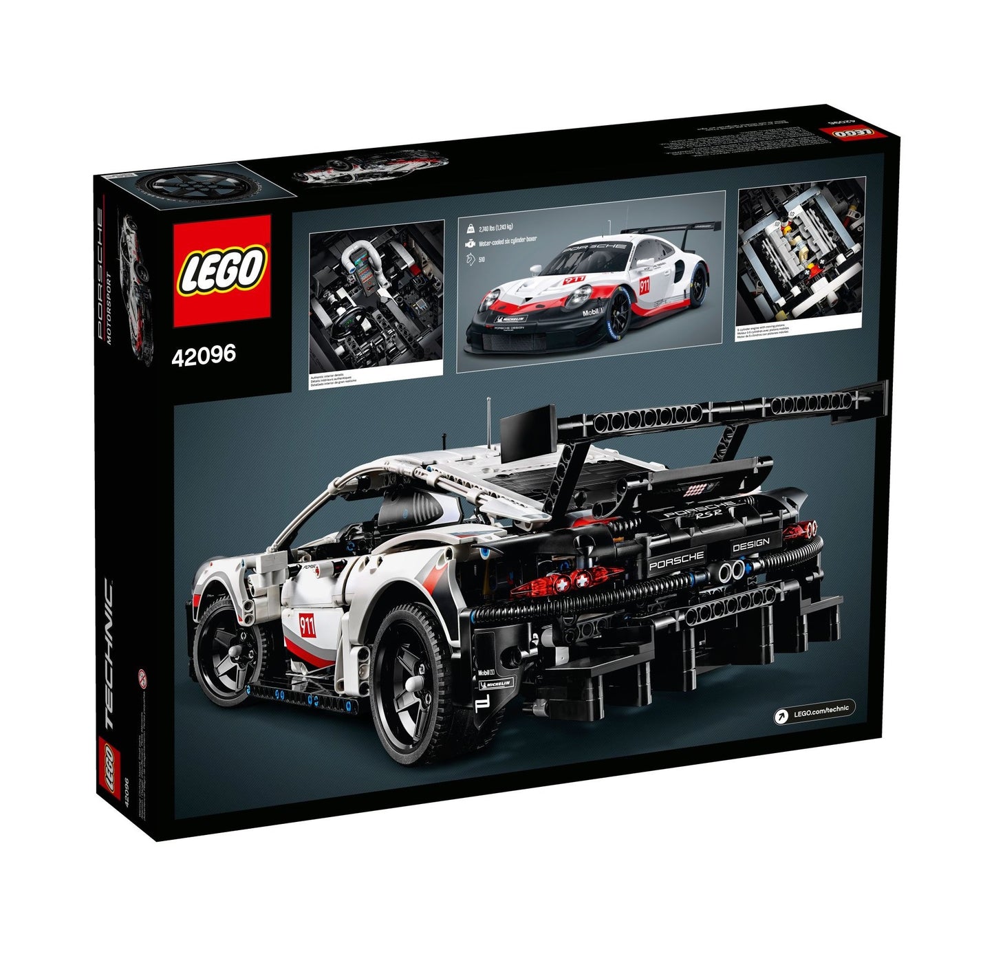 LEGO Technic Porsche 911 RSR, 42096