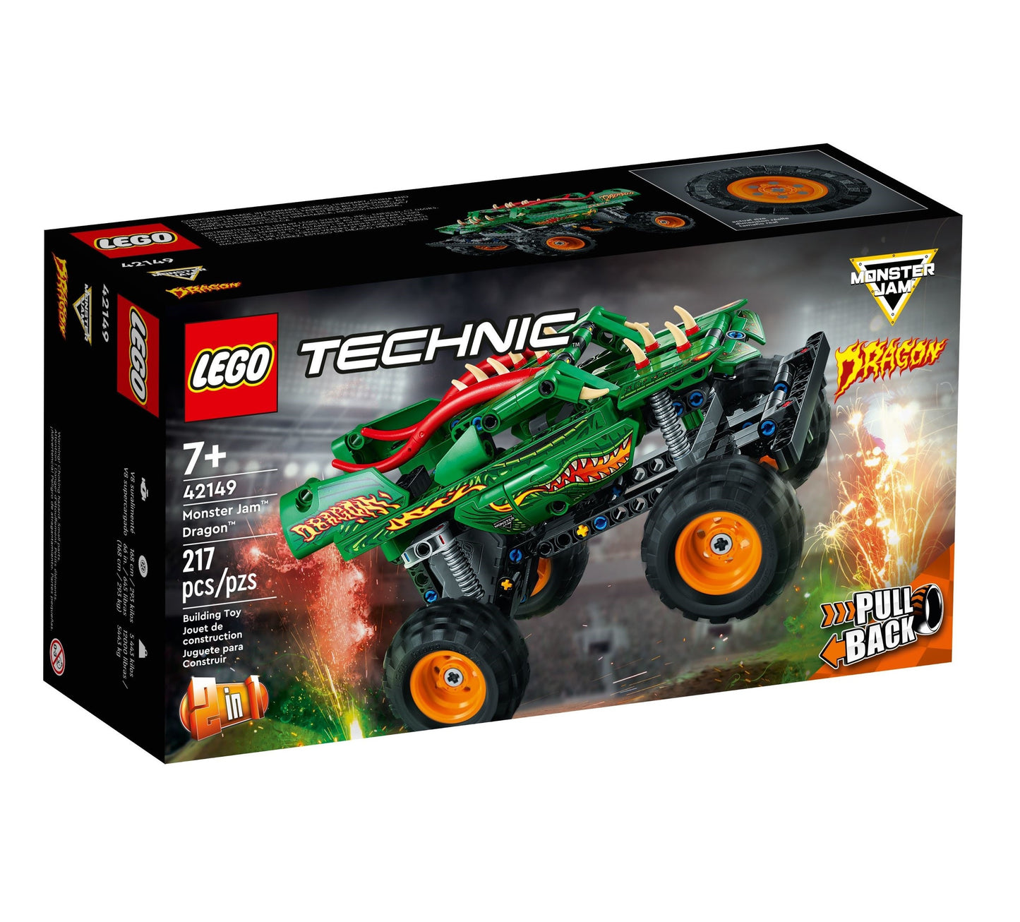 LEGO Monster Jam Dragon, 42149