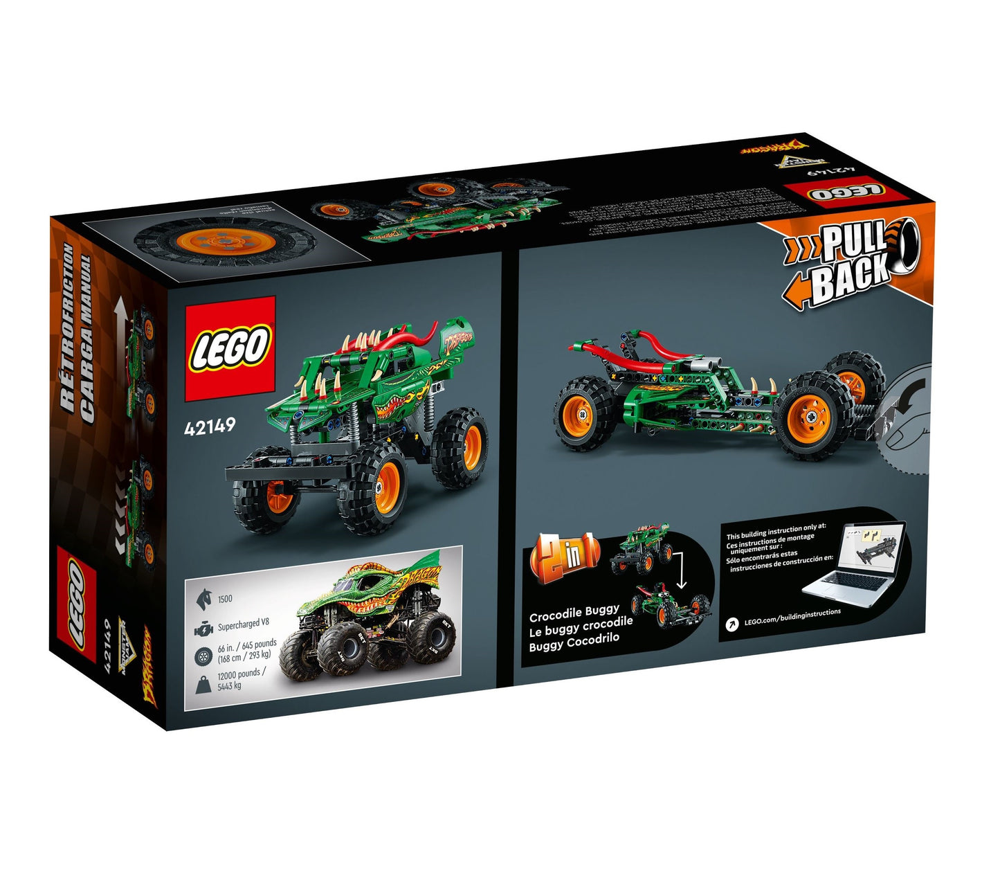 LEGO Monster Jam Dragon, 42149