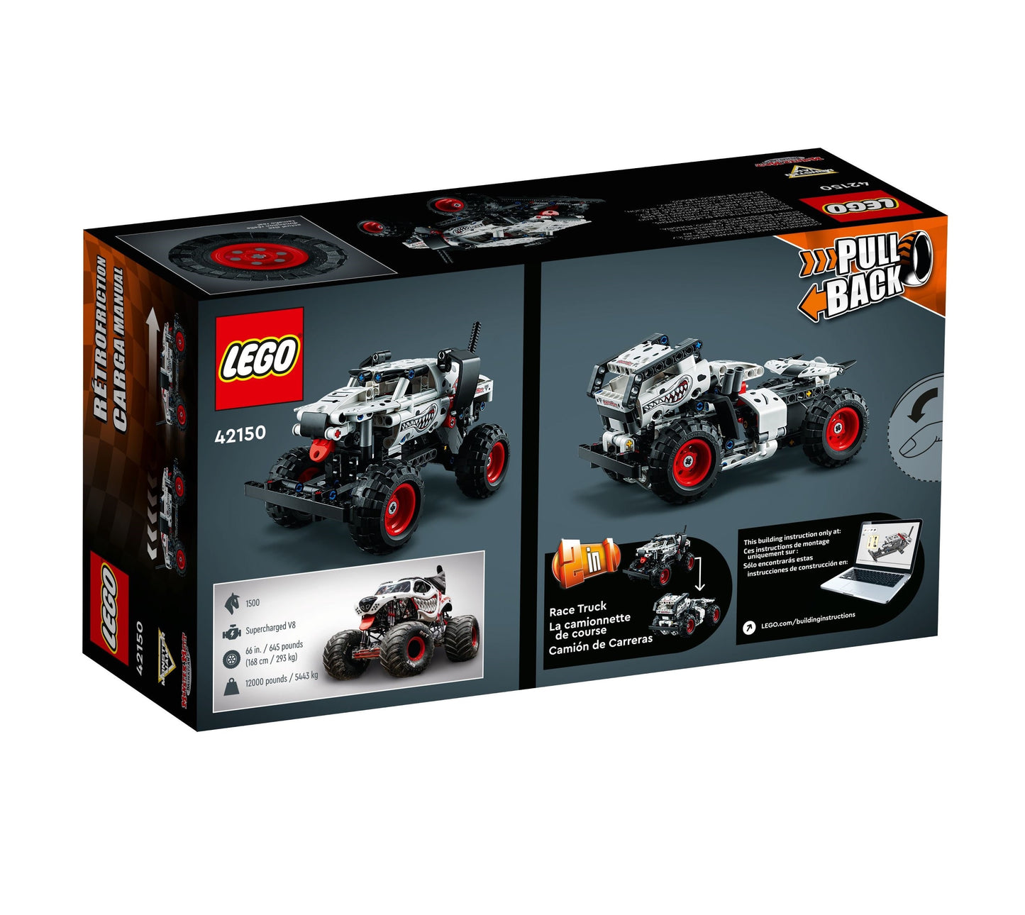 LEGO Monster Jam Mutt Dalmatian, 42150