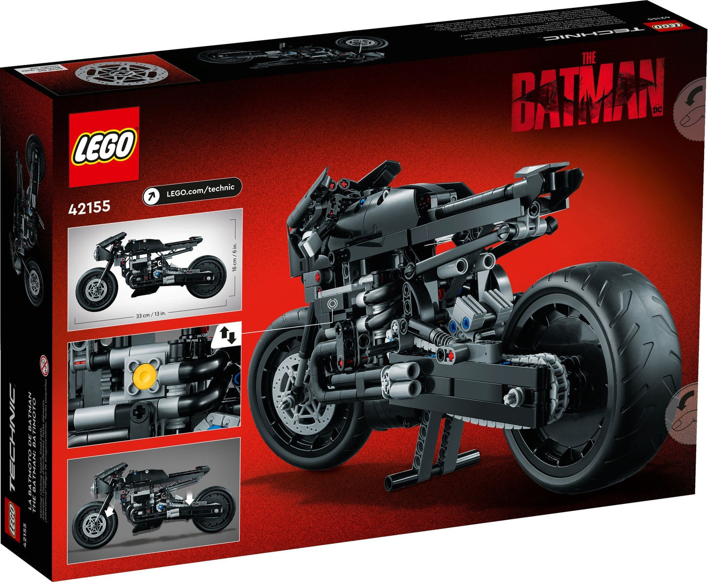 LEGO The Batman - Batcycle, 42155