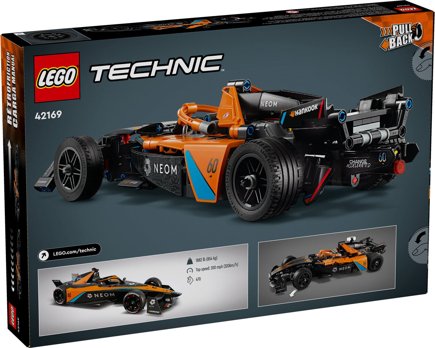 LEGO NEOM McLaren Formula E, 42169