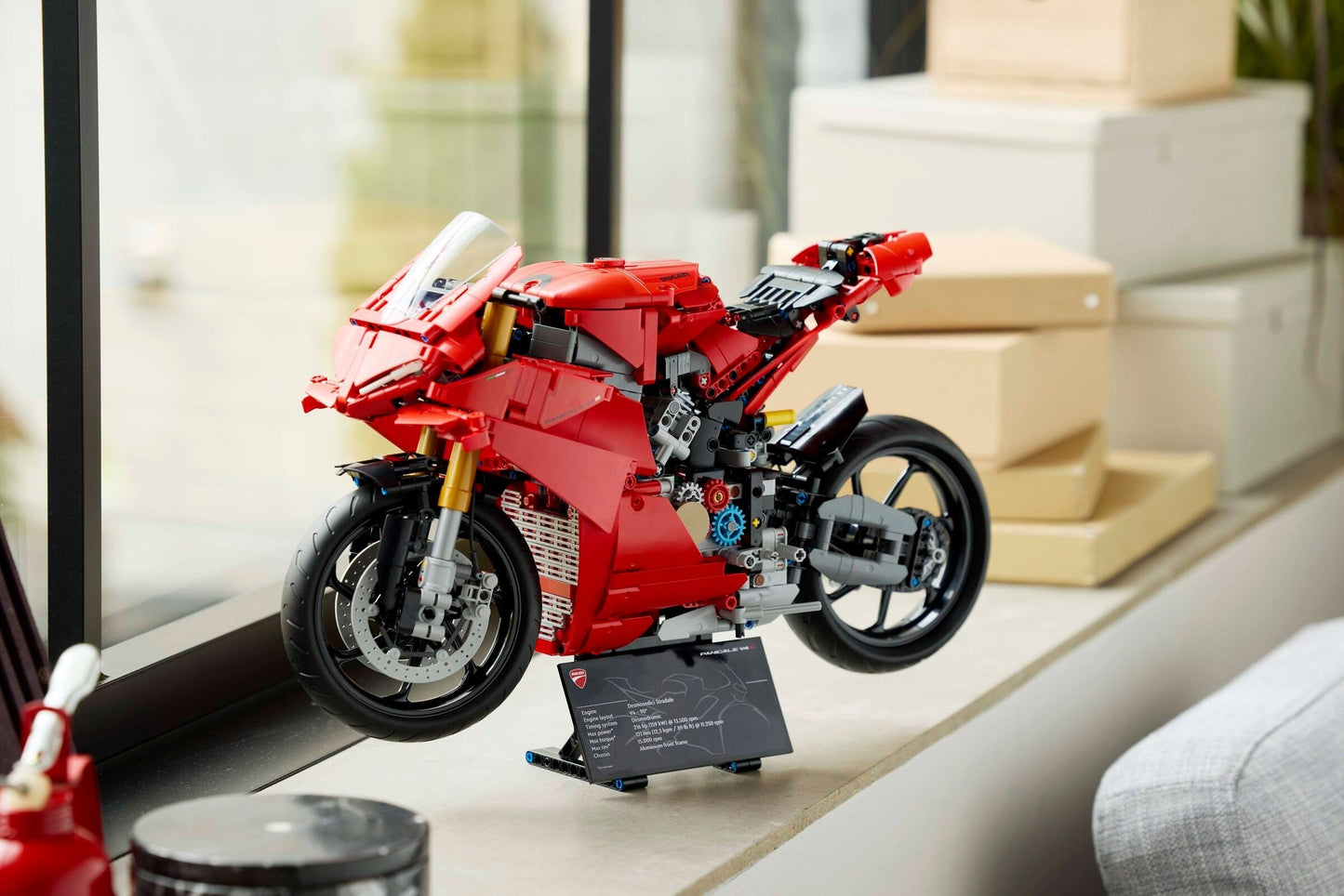 LEGO Ducati Panigale V4 S Motorcycle, 42202