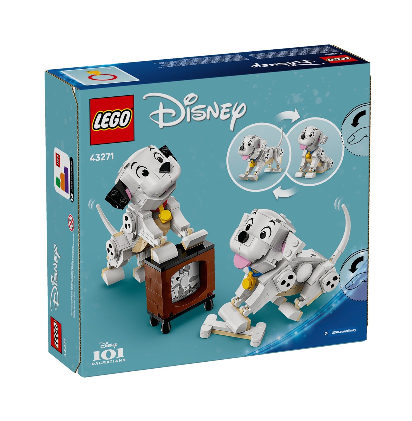LEGO Lucky & Penny 101 Dalmatians Puppies, 43271