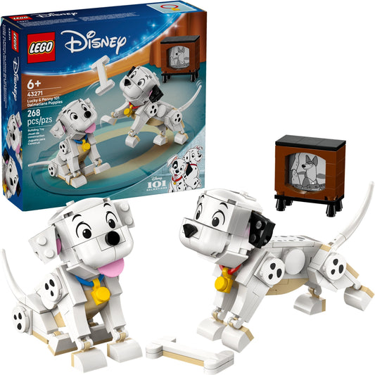 LEGO Lucky & Penny 101 Dalmatians Puppies, 43271