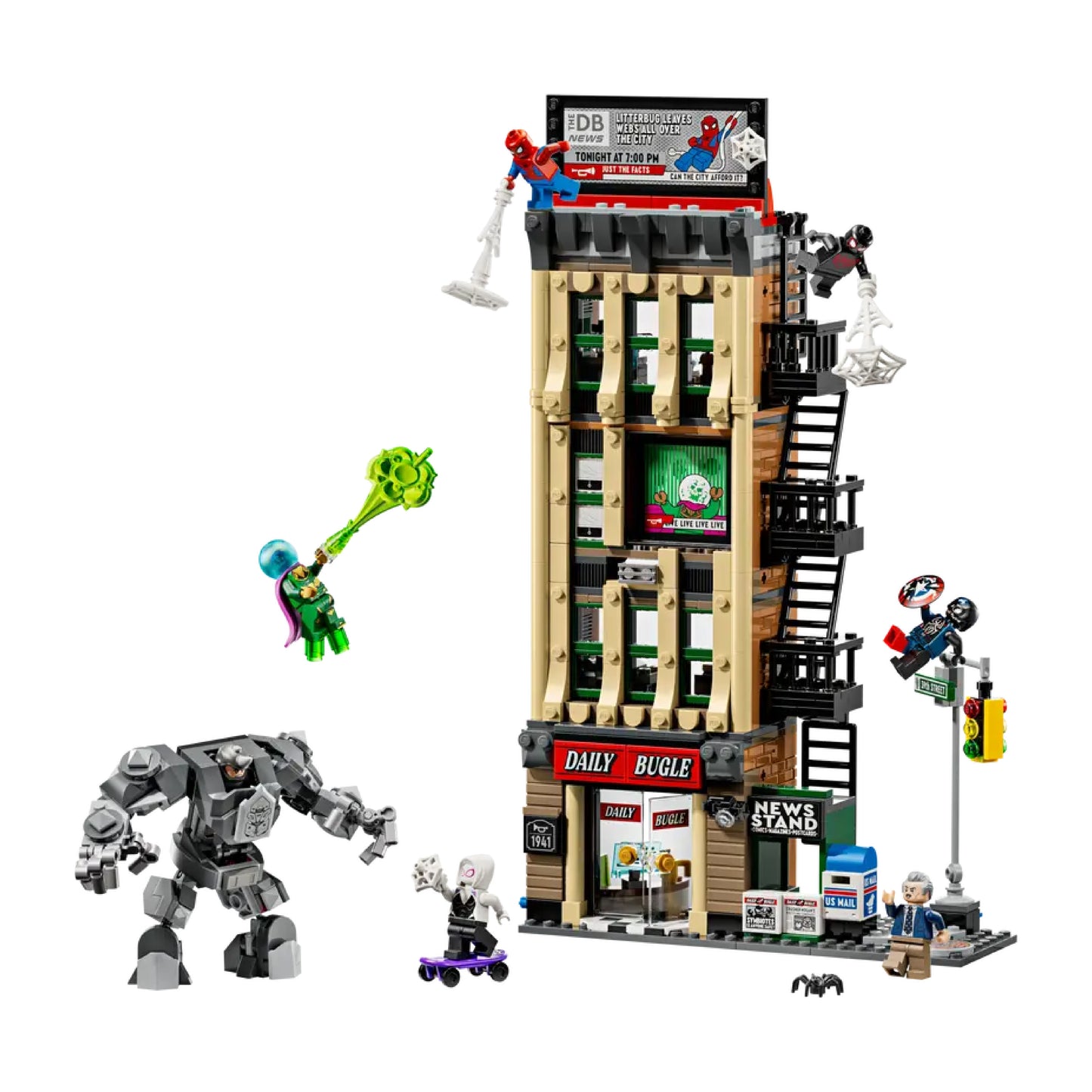 LEGO Spider-Man vs. Mysterio: The Daily Bugle, 76342