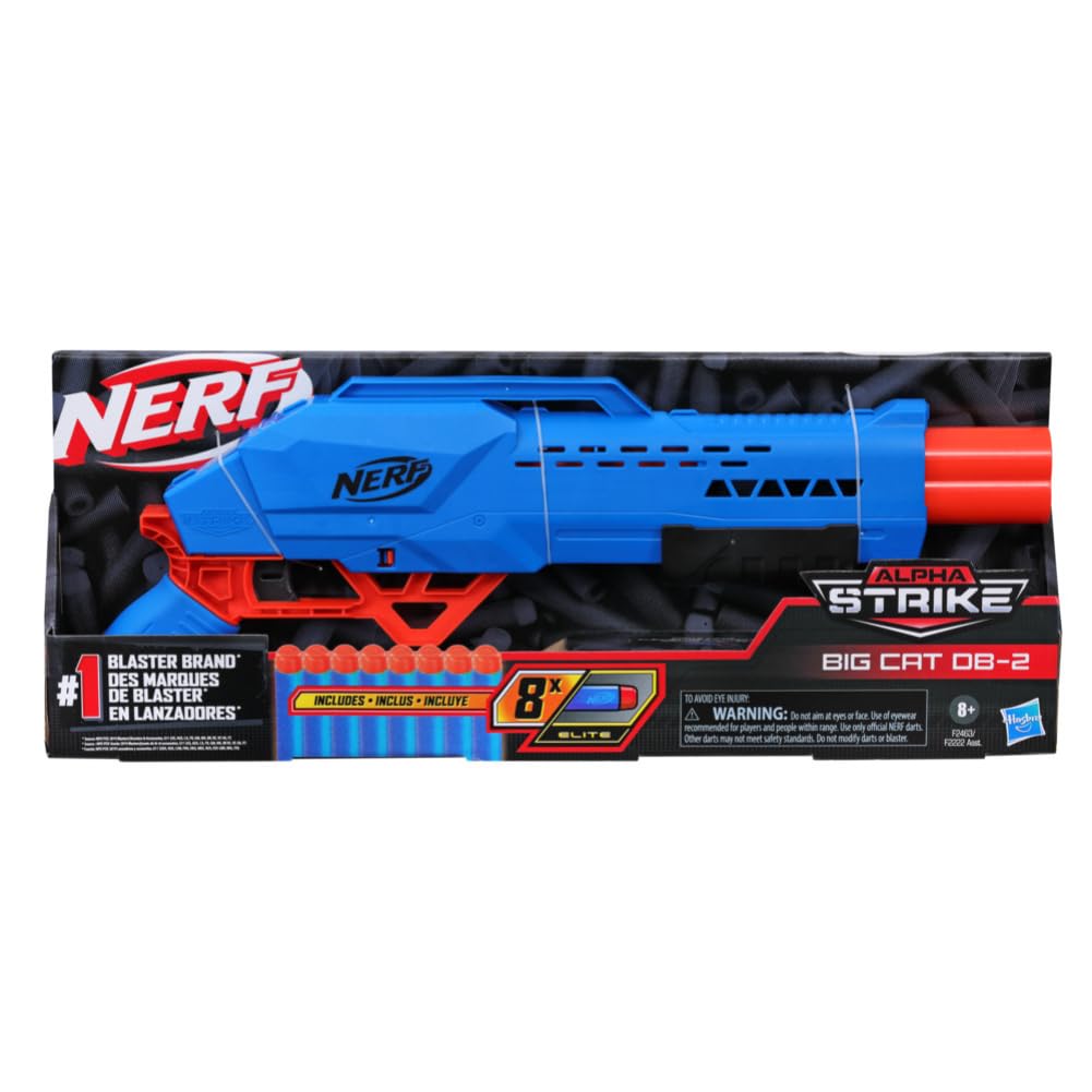 Nerf Alpha Strike Big Cat Db-2 Blaster