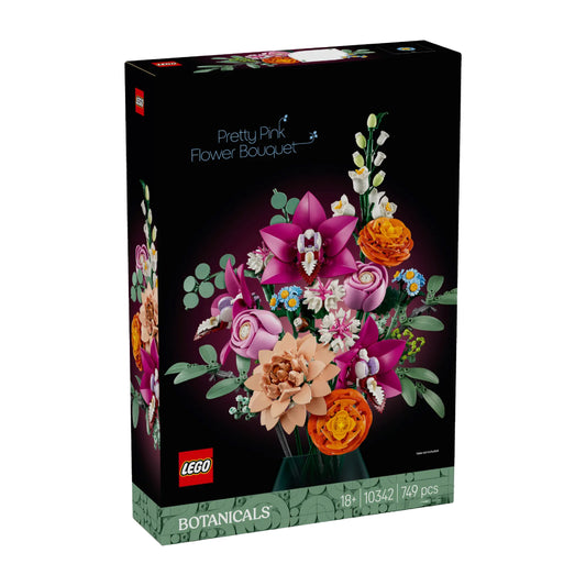LEGO Pretty Pink Flower Bouquet, 10342