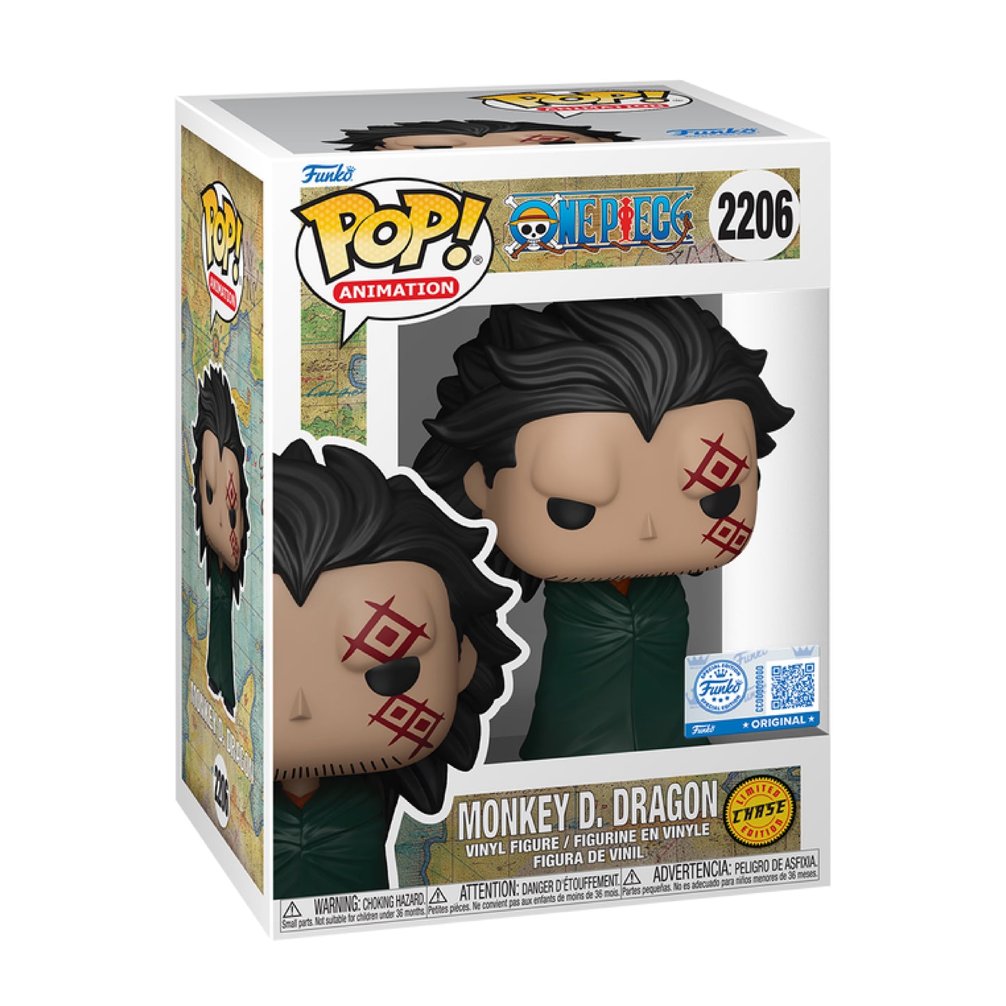 Funko POP! Monkey D. Dragon, 2206 [CHASE]