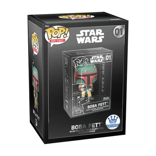 Autographed Boba Fett - Die Cast Funko 01