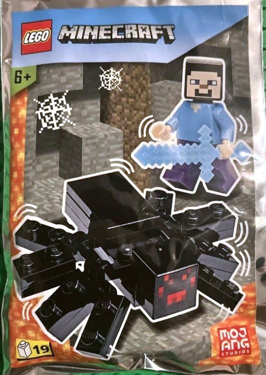 LEGO Minecraft Steve with Spider, 662207