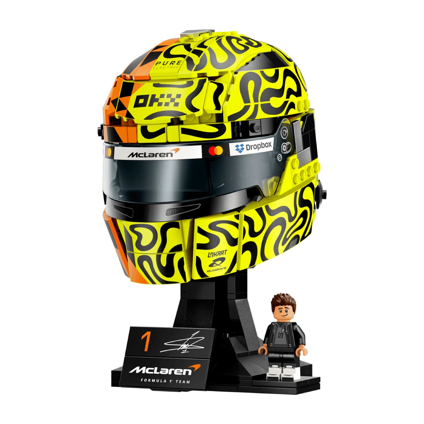 LEGO McLaren Mastercard F1 Lando Norris Helmet, 43023