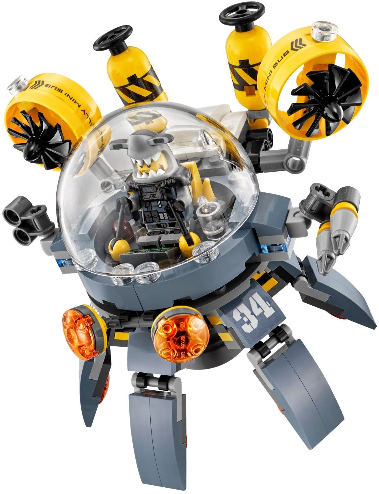 LEGO Flying Jelly Sub, 70610 [RETIRED]