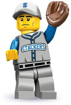 LEGO Series 10, Baseball Fielder, COL157