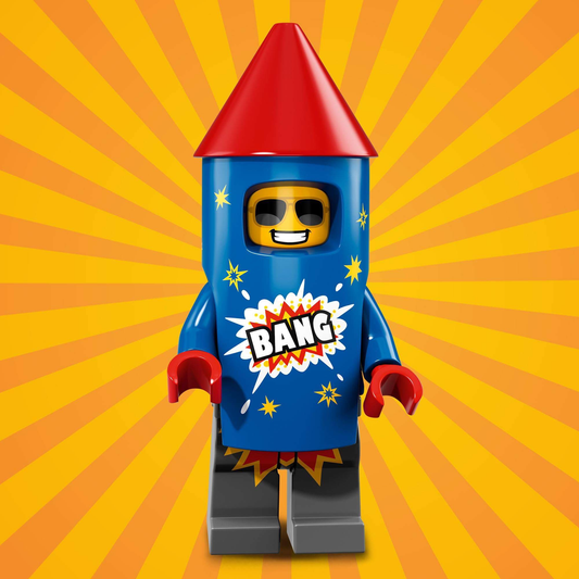 LEGO Series 18, Firework Guy, COL316