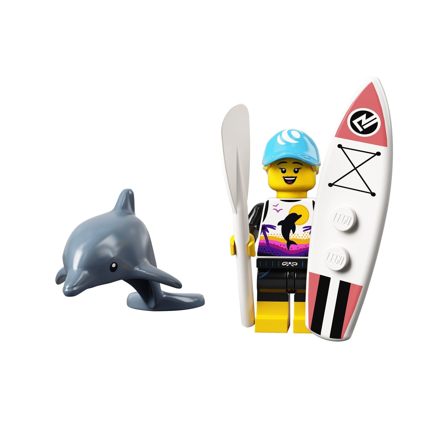 LEGO Series 21, Paddle Surfer, COL374