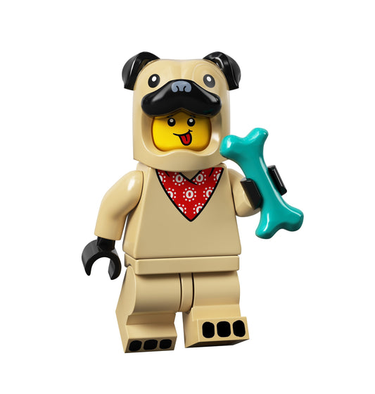 LEGO Series 21, Pug Costume Guy, COL378