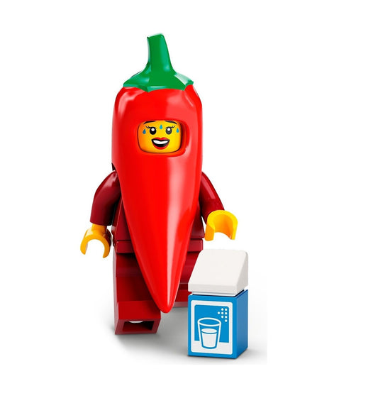 LEGO Series 22, Chili Costume Fan, COL387