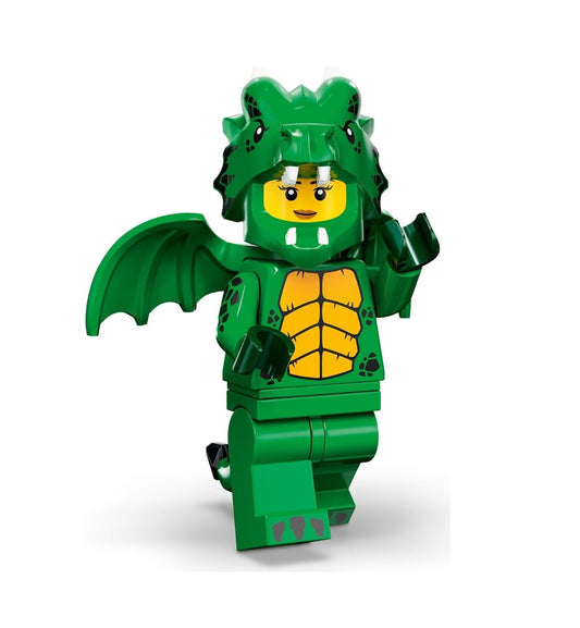LEGO Series 23, Green Dragon Costume, COL409