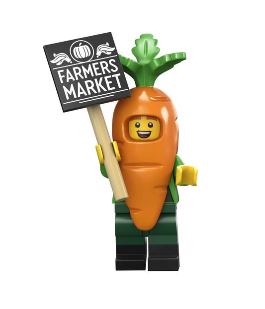LEGO Series 24, Carrot Mascot, COL415