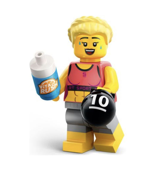 LEGO Series 25, Fitness Instructor, COL430