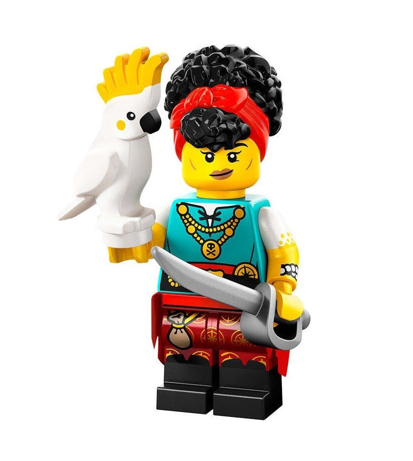 LEGO Series 27, Pirate Quartermaster, COL458