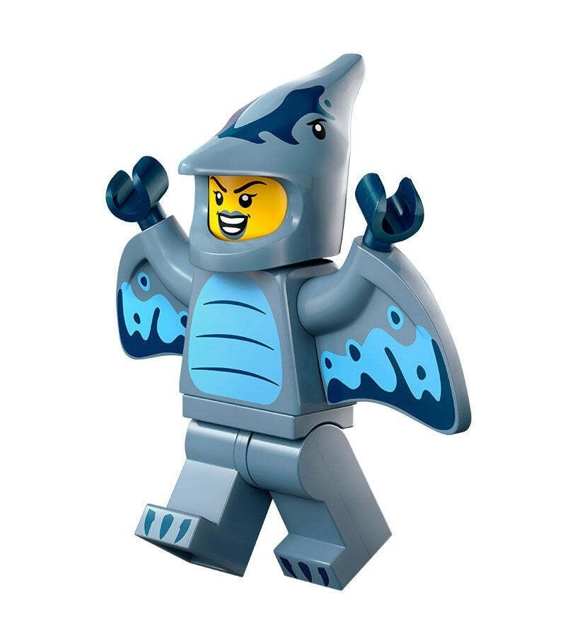 LEGO Series 27, Pterodactyl Costume Fan, COL454
