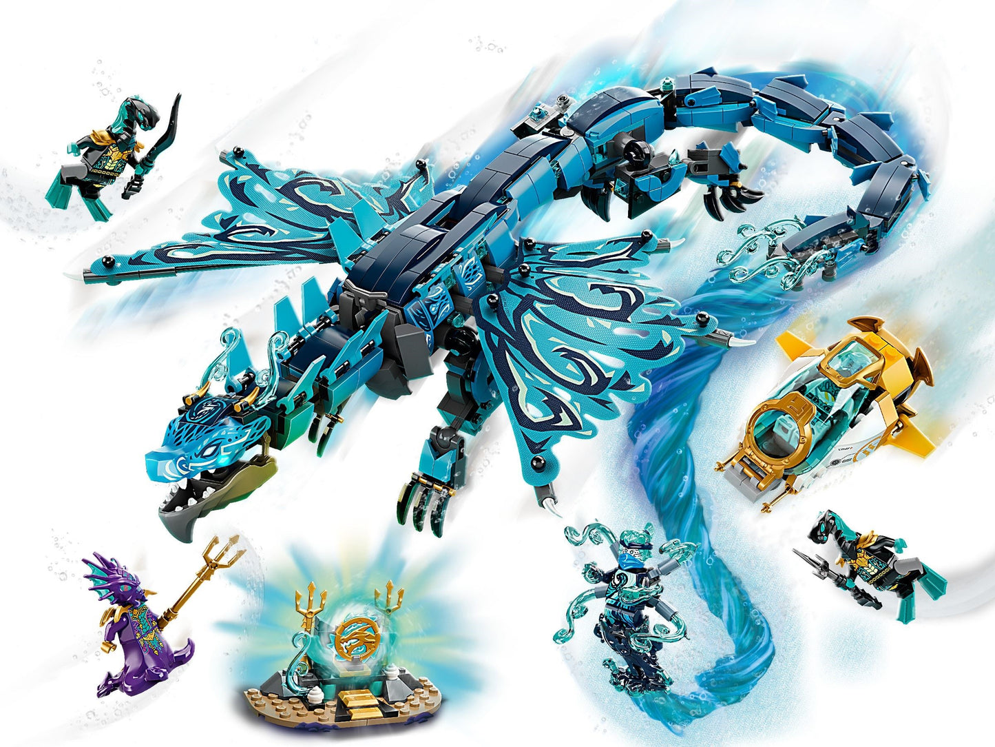 LEGO Ninjago Water Dragon, 71754 [Retired]