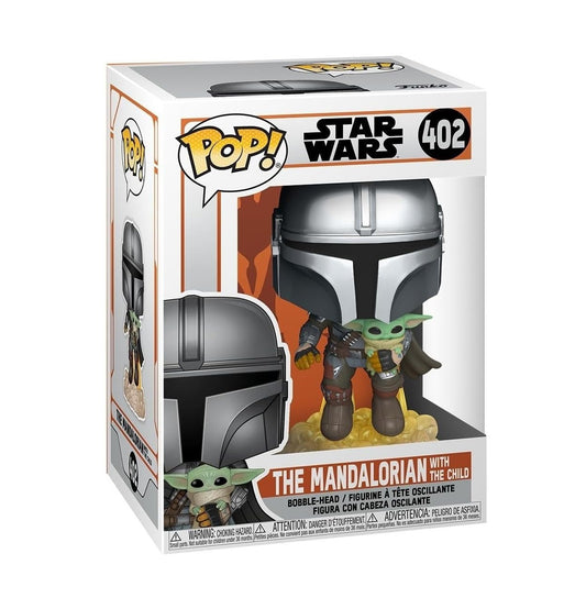 Funko POP! The Mandalorian w/ Child, 402