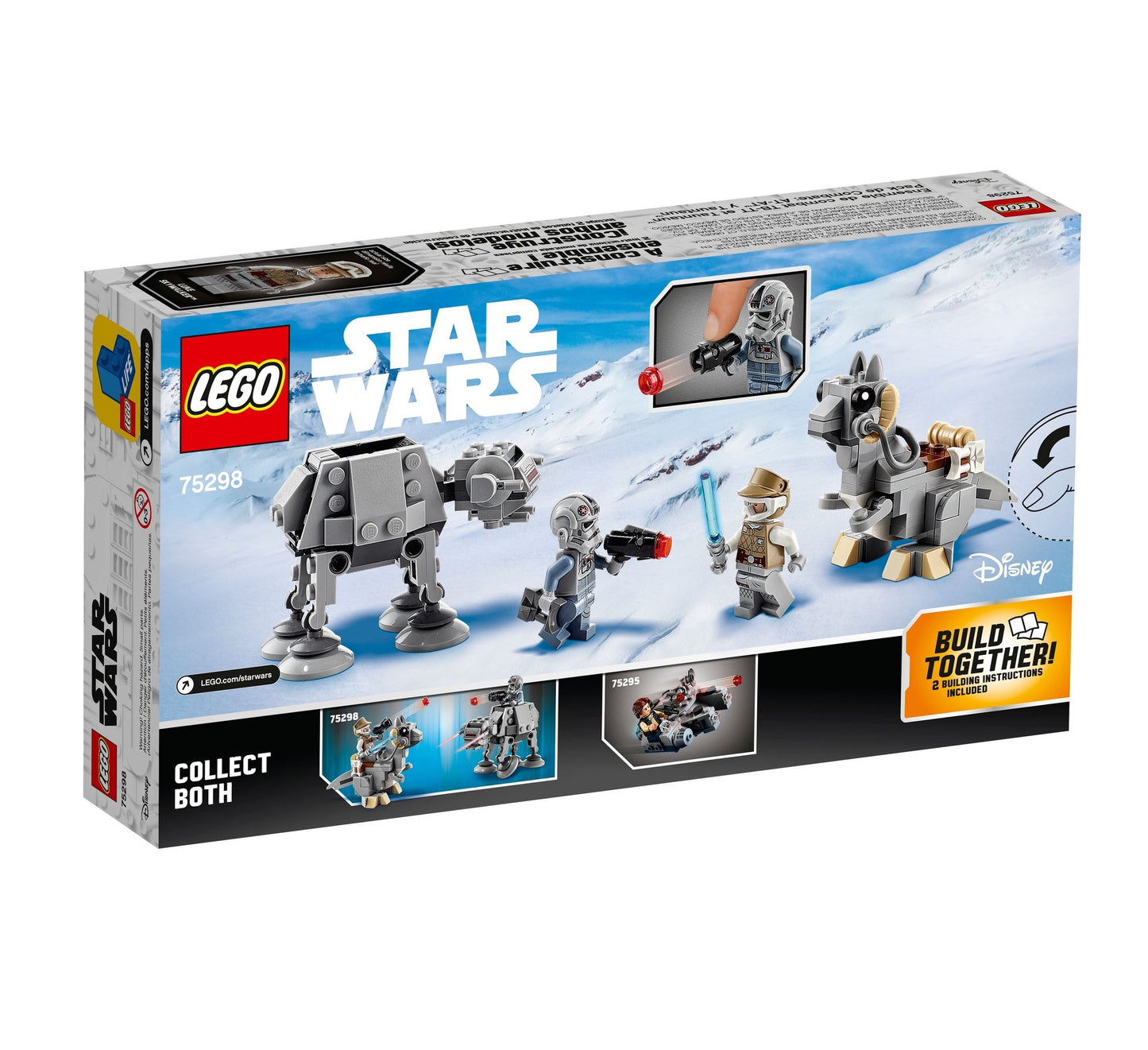 LEGO AT-AT vs. Tauntaun Microfighters, 75298 [USED]