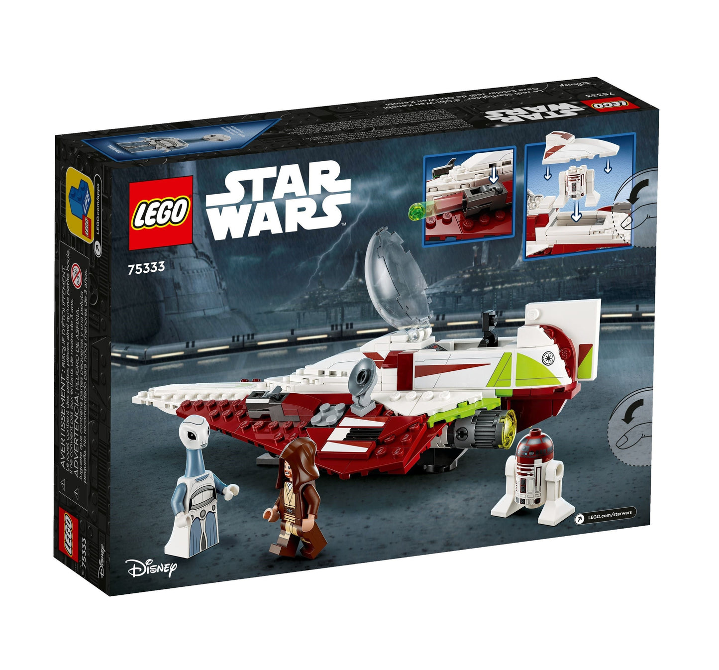 LEGO Obi-Wan's Kenobi Jedi Starfighter, 75333