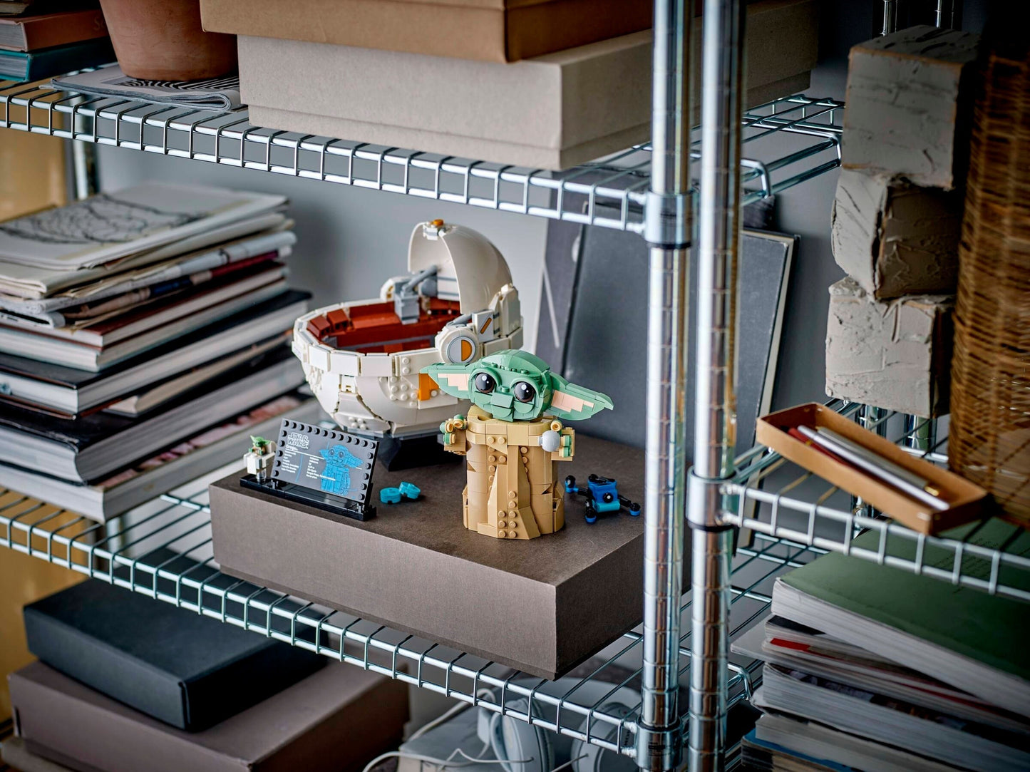 LEGO Grogu with Hover Pram, 75403