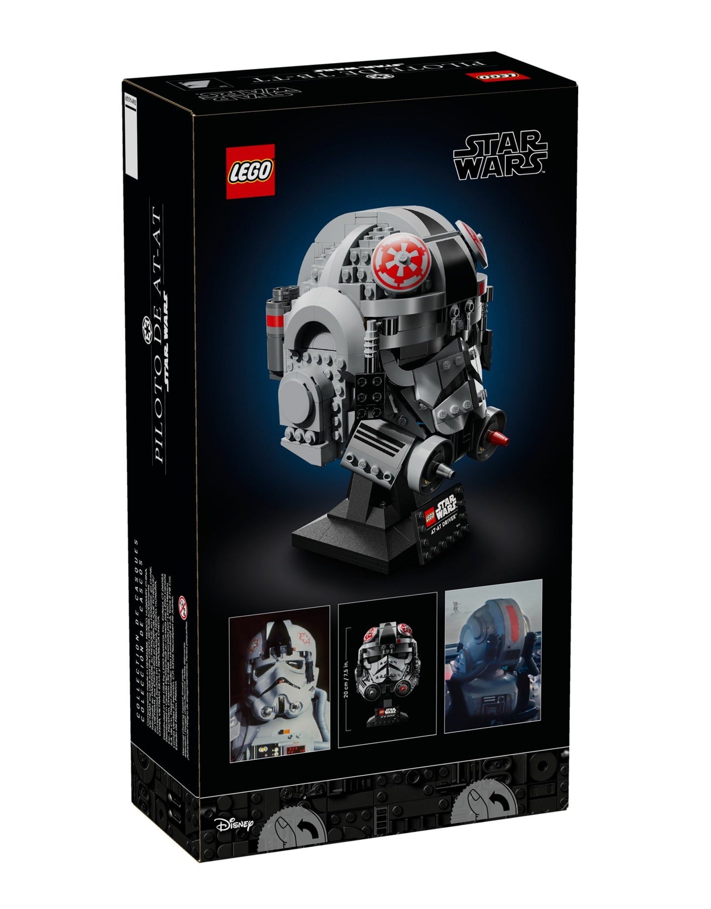 LEGO AT-AT Driver Helmet, 75429