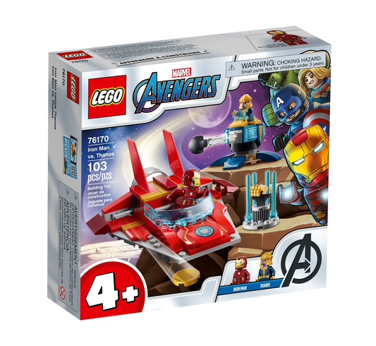 LEGO Iron Man vs. Thano, 76170 [Used]