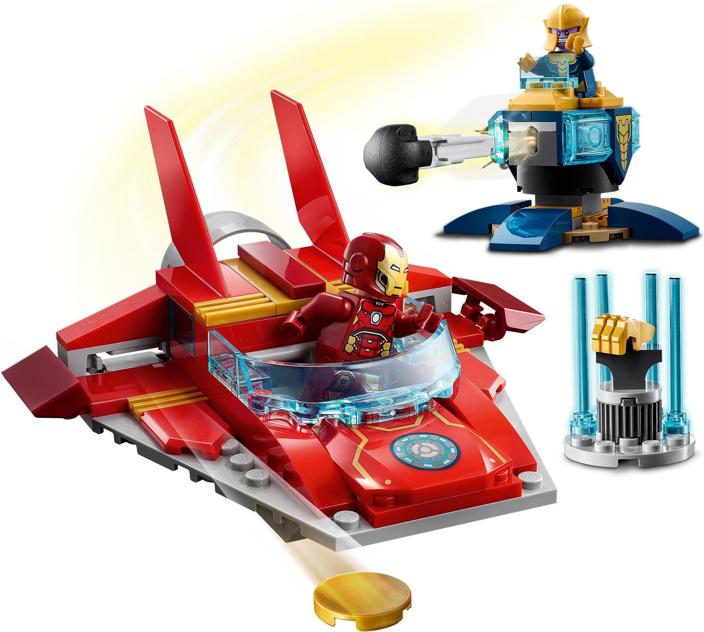 LEGO Iron Man vs. Thano, 76170 [Used]